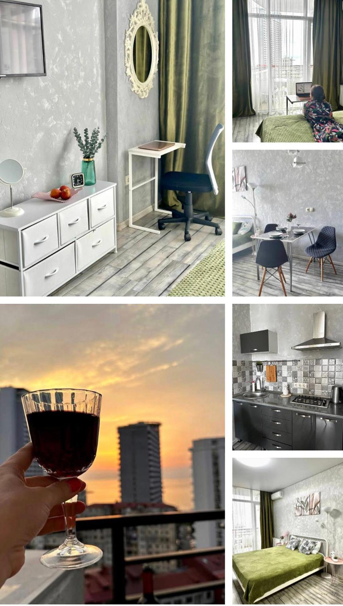 Pirosmani 18D, 14 Floor Apartamento Batumi Exterior foto
